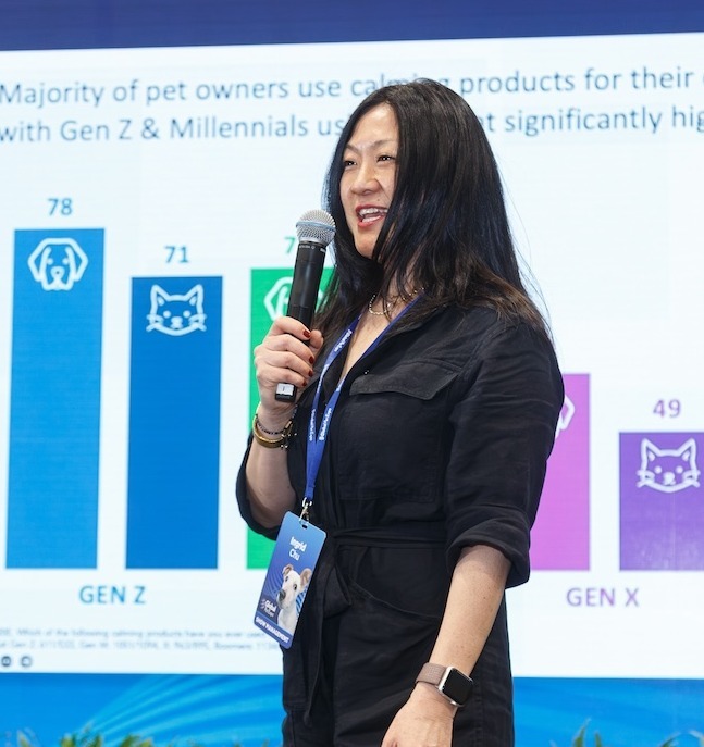 GPE25 Education Session Ingrid Chu Speaking About Pet Owner Data