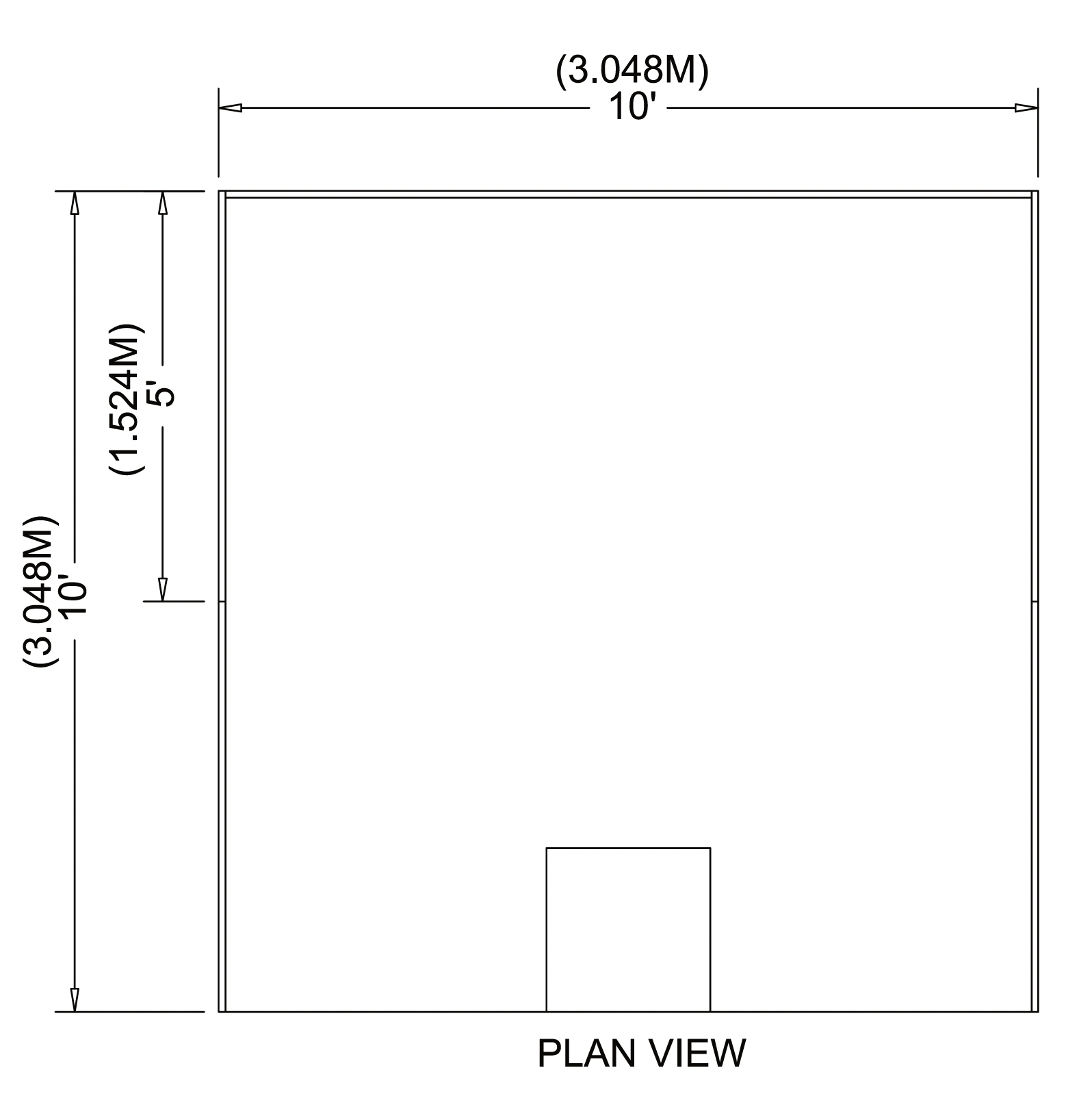 Linear-Booth-Plan-View