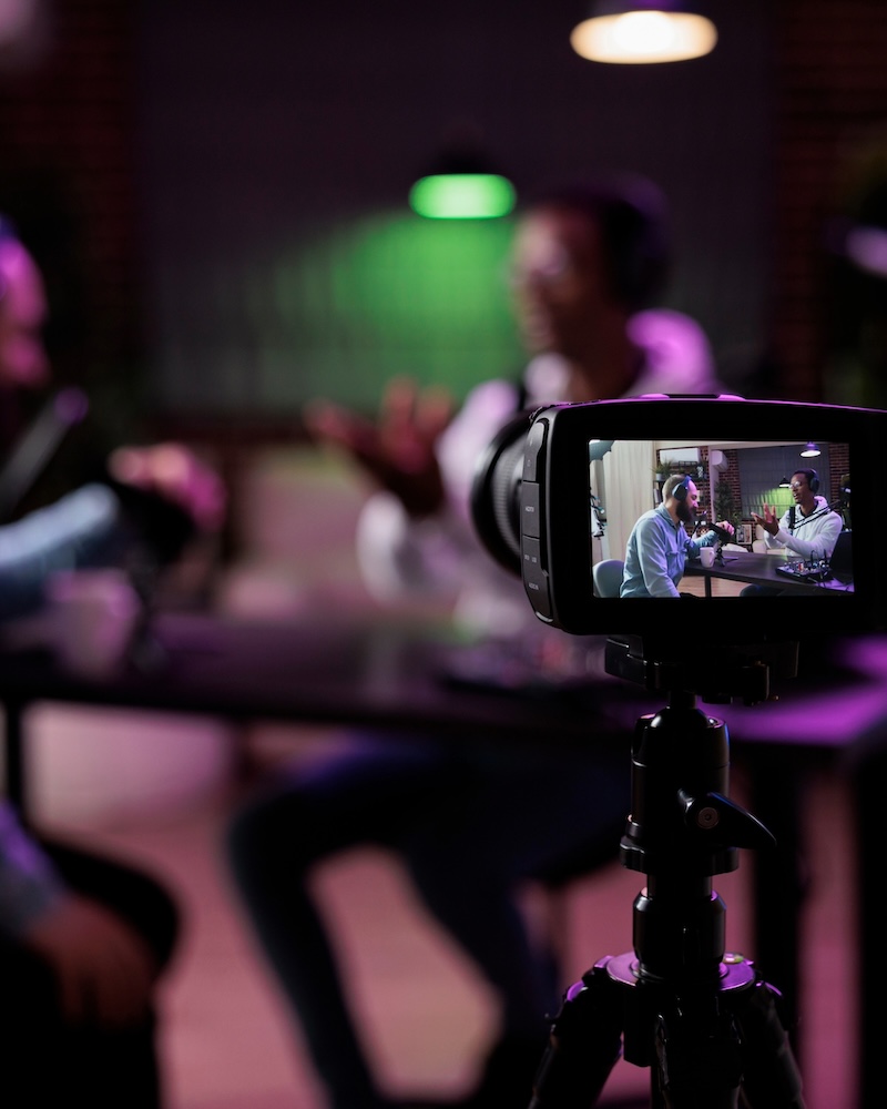 Podcast Studio Streaming